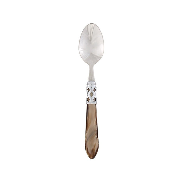 Vietri Aladdin Brilliant Place Spoon Dinnerware Vietri Taupe 