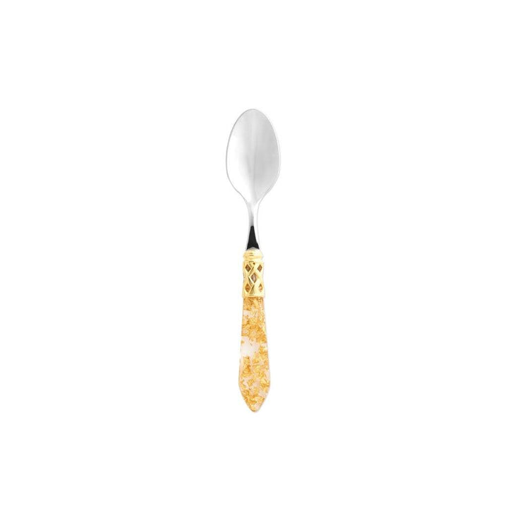 Vietri Aladdin Brilliant Teaspoon Dinnerware Vietri Gold Fleck 