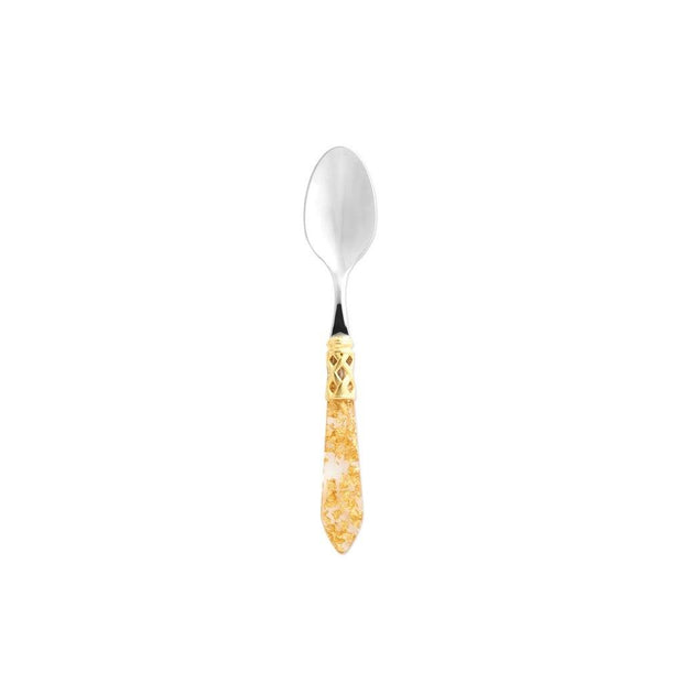 Vietri Aladdin Brilliant Teaspoon Dinnerware Vietri Gold Fleck 