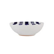 Vietri Amalfitana Stripe Cereal Bowl Dinnerware Vietri Cobalt 