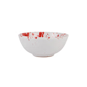 Vietri Amalfitana Splatter Dipping Bowl Dinnerware Vietri Red 