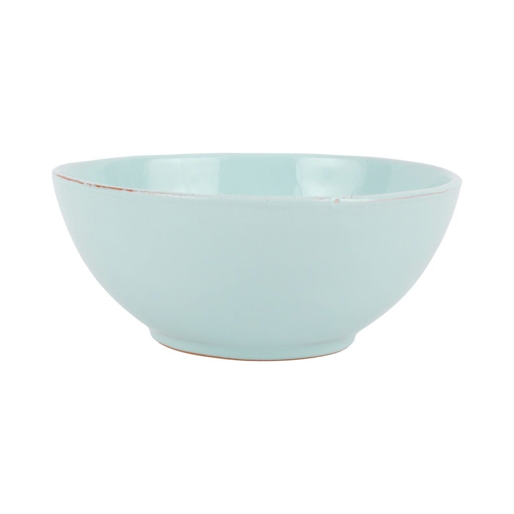 Vietri Cucina Fresca Small Serving Bowl Dinnerware Vietri Aqua 