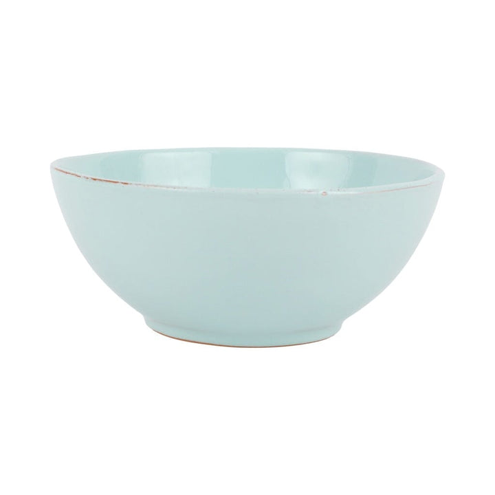 Vietri Cucina Fresca Small Serving Bowl Dinnerware Vietri Aqua 
