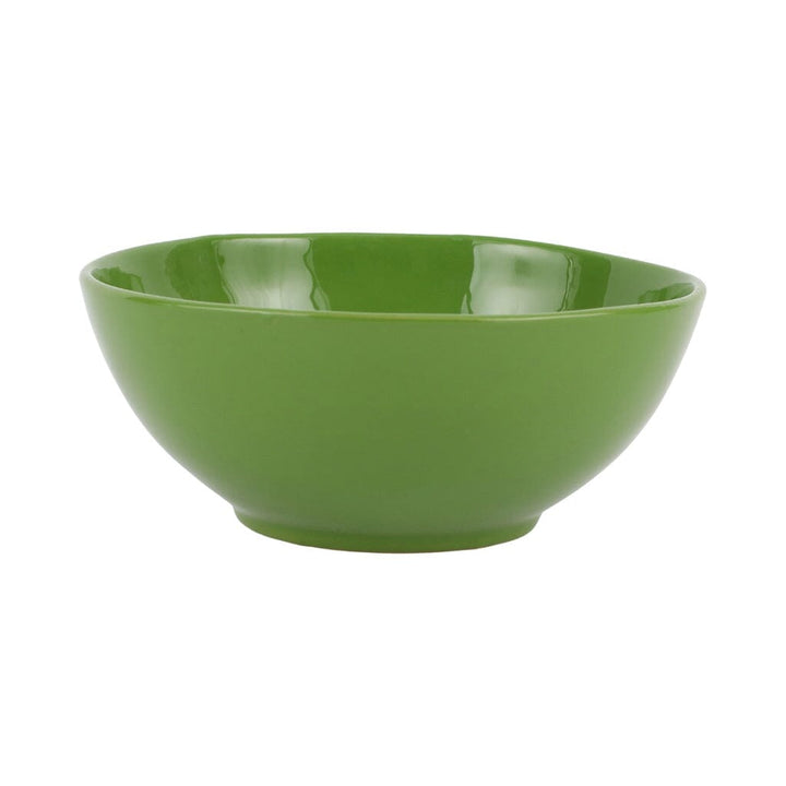 Vietri Cucina Fresca Small Serving Bowl Dinnerware Vietri Sage 