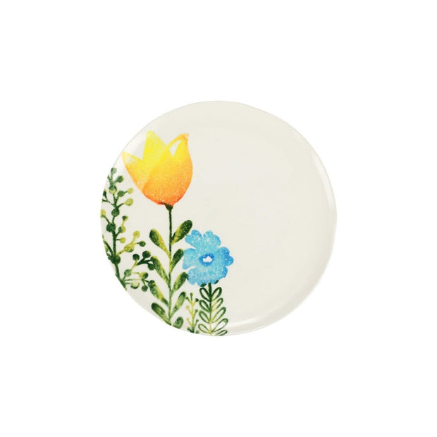 Vietri Fiori di Campo Tulip & Rose Salad Plate Dinnerware Vietri 