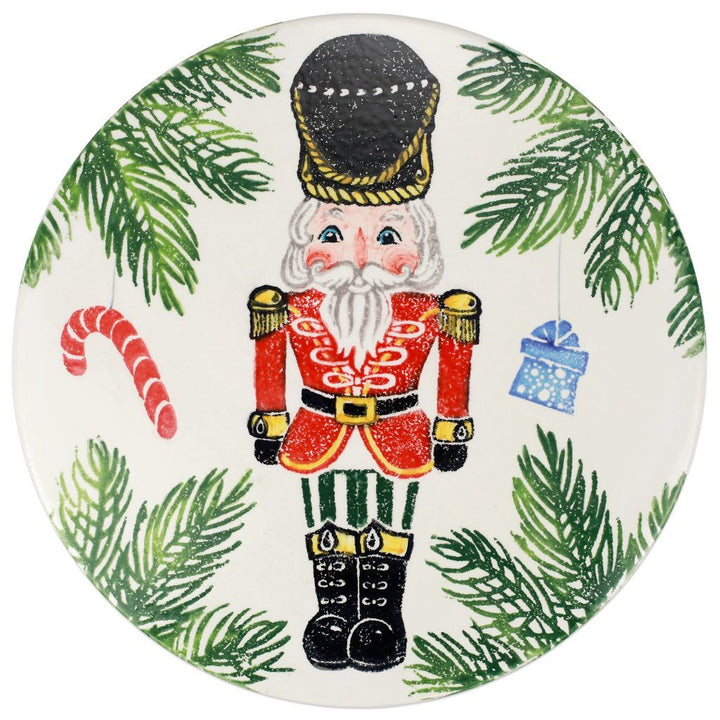 Vietri Nutcrackers Cake Stand Dinnerware Vietri 