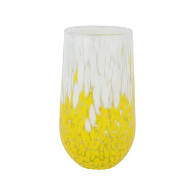 Vietri Nuvola White and Yellow High Ball Drinkware Vietri 