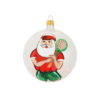 Vietri Old St. Nick Tennis Ornament Christmas Ornaments Vietri 