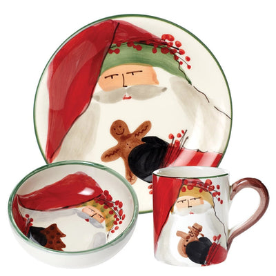 Vietri Old St. Nick Bambini Set Dinnerware Vietri 