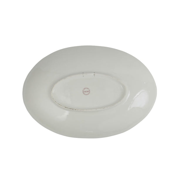 Vietri Pesca Tarpoon Shallow Oval Bowl Dinnerware Vietri 