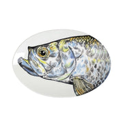 Vietri Pesca Tarpoon Shallow Oval Bowl Dinnerware Vietri 
