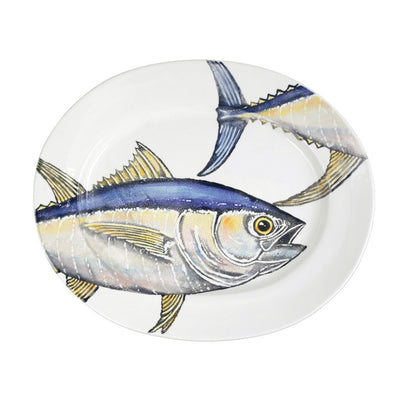 Vietri Pesca Tuna Large Oval Platter Dinnerware Vietri 