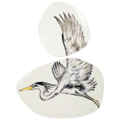 Vietri Pesca Heron Set Dinnerware Vietri 