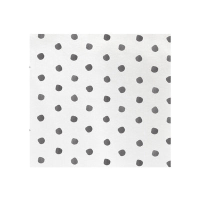 Vietri Papersoft Napkins Dot Gray Dinner Napkins Dinnerware Vietri Pack of 20 