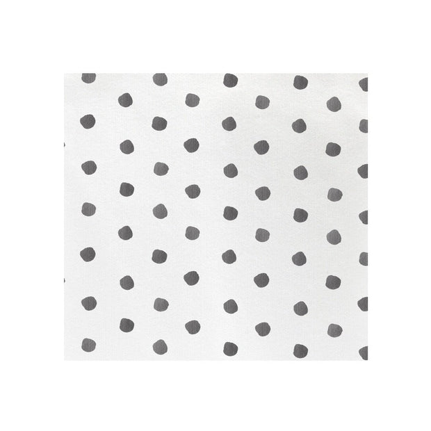 Vietri Papersoft Napkins Dot Gray Dinner Napkins Dinnerware Vietri Pack of 20 