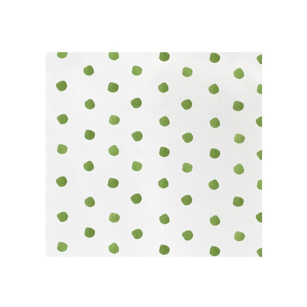 Vietri Papersoft Napkins Dot Green Dinner Napkins Dinnerware Vietri Pack of 20 