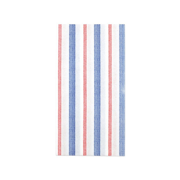 Vietri Papersoft Napkins Americana Stripe Guest Towels Dinnerware Vietri Pack of 20 