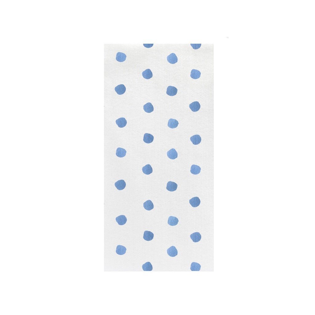 Vietri Papersoft Napkins Dot Light Blue Guest Towels Dinnerware Vietri 