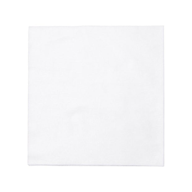 Vietri Papersoft Napkins Bianco Solid Dinner Napkins Dinnerware Vietri Pack of 20 