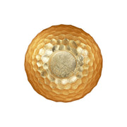 Vietri Rufolo Glass Gold Honeycomb Medium Bowl Dinnerware Vietri 
