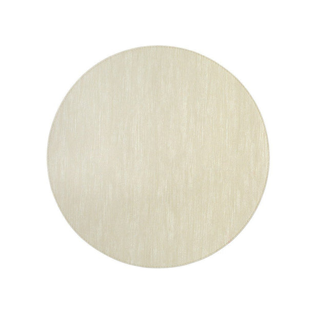 Vietri Cream/White Round Reversible Placemat Dinnerware Vietri 