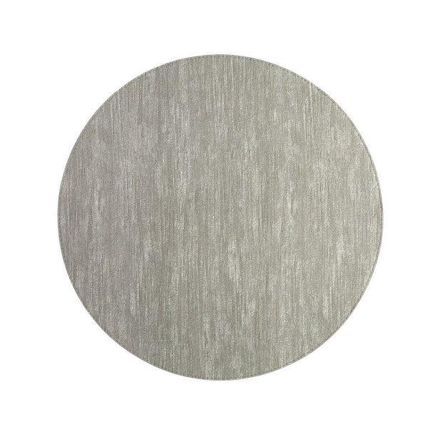 Vietri Gray/White Round Reversible Placemat Dinnerware Vietri 