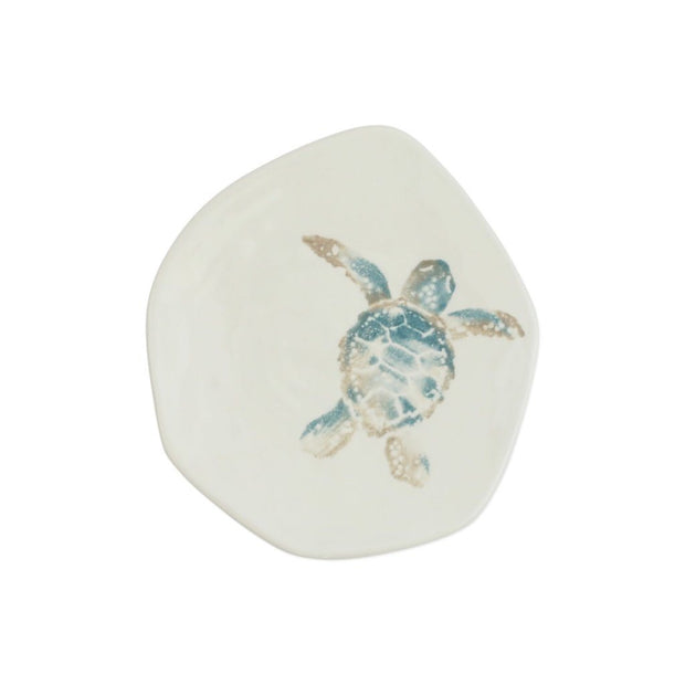 Vietri Tartaruga Turtle Salad Plate Dinnerware Vietri 