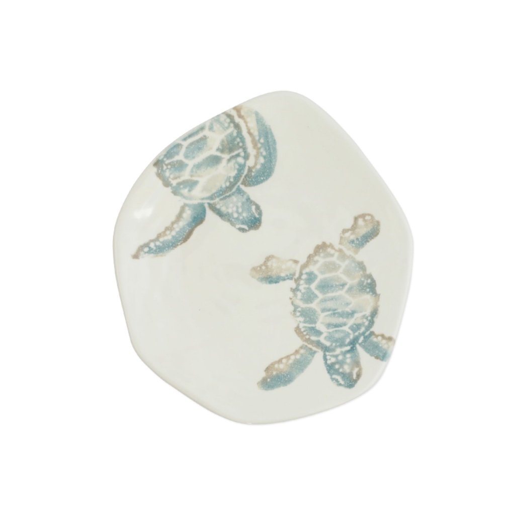 Vietri Tartaruga Turtle w/ Body Salad Plate Dinnerware Vietri 