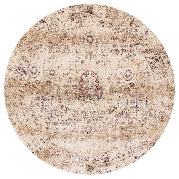 Loloi Anastasia AF 01 Ivory / Multi Area Rug Rugs Loloi 5'3" x 5'3" Round 